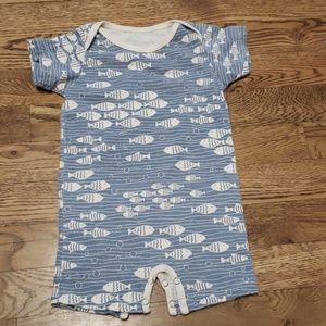 Winter water factory romper